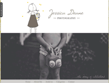 Tablet Screenshot of jessicadeanephotography.com